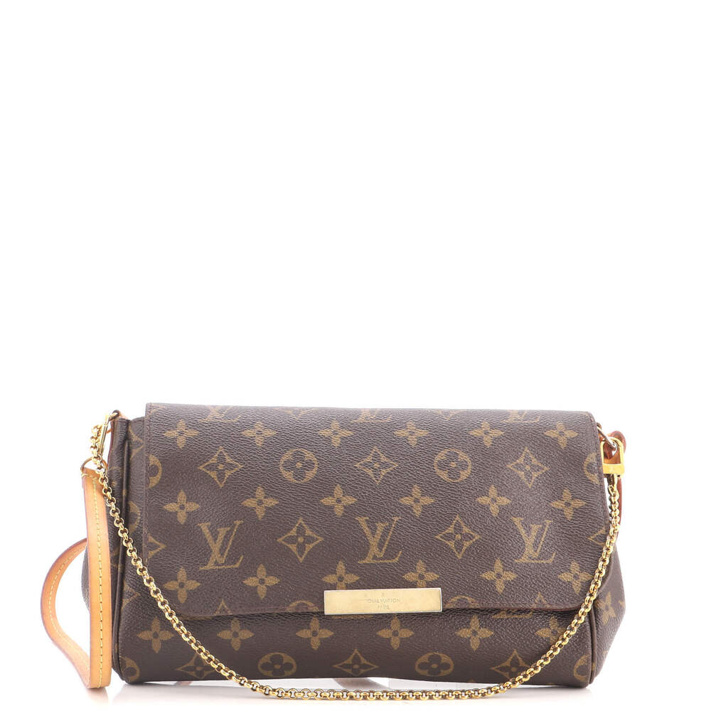 Louis Vuitton MM Favorite Handbag Monogram Canvas